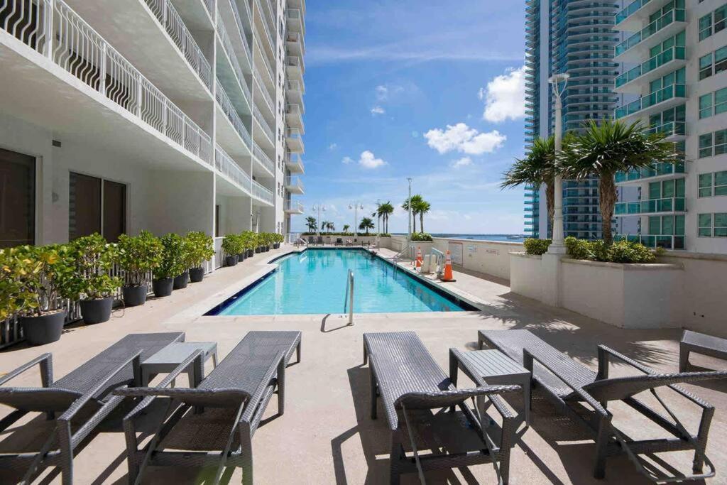 Iconic High Floor 3 Bedrooms In The Heart Of Miami Dış mekan fotoğraf